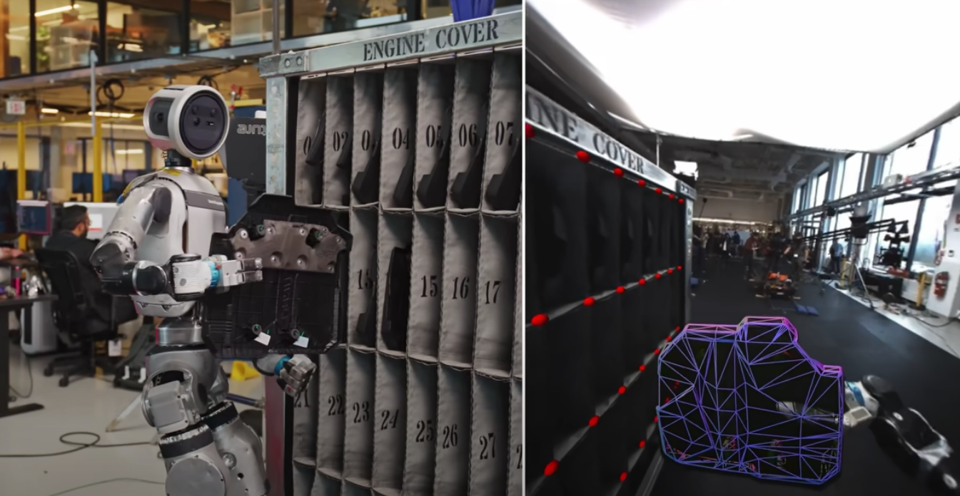 Le robot Atlas en action